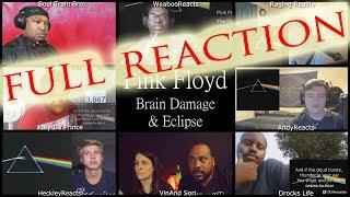 FULL MULTI REACTION Pink Floyd Brain Damage & Eclipse / MULTI REACT-A-THON