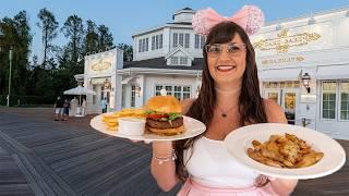 Cake Bake Shop DINNER  Disney World Boardwalk food review 2024