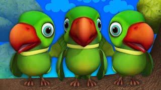 Main Tota Hare Rang Ka | Hindi Rhymes | मैं तोता मैं तोता | Hindi Rhymes For Kids | Baby Songs Hindi