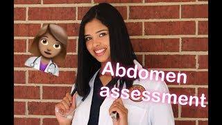 How to assess the abdomen