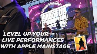 Creating Apple MainStage backing tracks from isolated/karaoke tracks and Logic Pro X