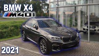 BMW X4 M40i 2021 cu BPS&revizie&plăcuțe de înmatriculare de export!