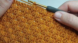 FANTASTIC! Very Simple and Beautiful Crochet pattern/ Crochet baby blanket