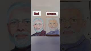 PM modi drawing || #shorts #drawing #craft #art #new #trending #PM