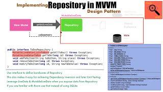 AAA - Part 16, Repository in MVVM | Implementing Repository design pattern