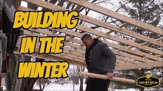 DIY Budget Carport Roof for Winter: Stay Dry & Work in Any Weather!