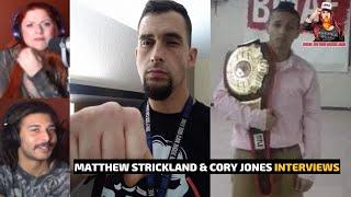 MATTHEW STRICKLAND & CORY JONES INTERVIEW | Spittin Fire with Racheal Blaze