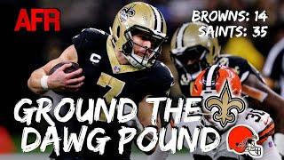 REACTION: Saints 35, Browns 14 | Taysom Hill GOES OFF For Record Day!!!