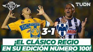 ¡Súper Tigres! Tigres derrota a Monterrey en el Clásico Regio I Tigres 3-1 Monterrey I TUDN