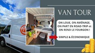 VAN TOUR : Louer un fourgon et l'aménager pour un Road-trip ! SPÉCIAL PETIT BUDGET