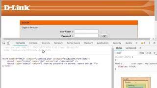 Hacking Dlink Dir 600 wifi router in 30 seconds