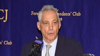 PRESS CONFERENCE: Rahm Emanuel, U.S. Ambassador to Japan
