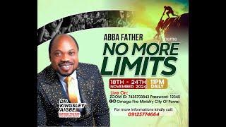 ABBA FATHER NOV EDITION - DAY 7 (24th Nov, 2024) With Rev. Dr. Kingsley Aigbe II Get Connected!