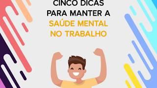 Cinco dicas para manter a saúde mental no trabalho