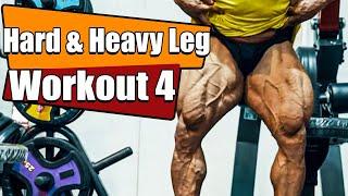 Hadi Choopan | Hard & Heavy Leg Workout 4