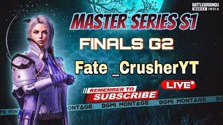 MASTER SERIES S-1 FINALS G2||BGMI LIVE #viralvideos  #telugu #bgmi  #streaming #esports