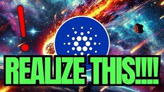 CARDANO (ADA) IF YOU HOLD LISTEN TO THIS CAREFULLY NOW !!! | CARDANO PRICE PREDICTION