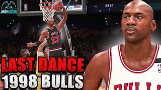 1998 Bulls Michael Jordan in Play Now Online NBA 2K25!