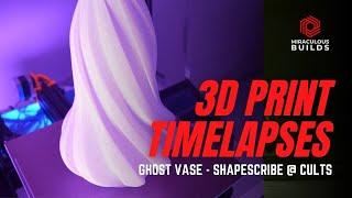 3D Printing Timelapse - Ghost Vase - Ender 3 Pro