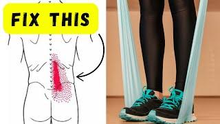 Best Home Exercises with Resistance Band for lower back pain