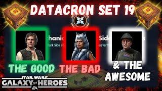 Datacron Set 19 - The Good, The Bad, and The Awesome