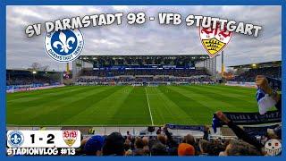 XXL | SV DARMSTADT 98 - VFB STUTTGART | Arbeitssieg für den VFB | 22. Spieltag | Stadionvlog 13