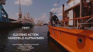 HAMBURG || DJI Osmo Action 4k 25fps Rocksteady cinematic video