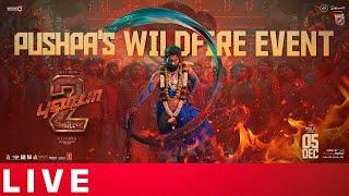 #Pushpa2  Pre Release Event LIVE | Chennai | Allu Arjun | Sukumar | Rashmika | WILDFIRE EVENT