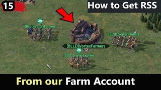 D15: Time to Harvest RSS from Farm Account Viking Rise Tips || Viking Rise F2P Gameplay