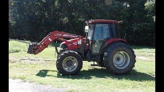 Setting The Cab On A JX 95 Case Tractor