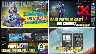 Official  New Classic Crate Release date | bgmi classic crate kab aayega | Bgmi New Premium Crate