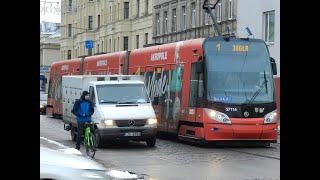 Pastaiga pa Rīgu Прогулка по Риге 07.01.2021