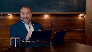 False Teaching Of The Church of Christ - Part 1 | Answering The Error