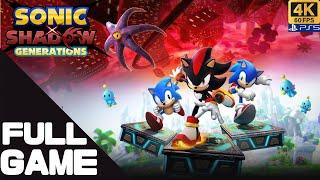 SONIC X SHADOW GENERATIONS Full Walkthrough Gameplay – PS5 4K 60FPS No Commentary