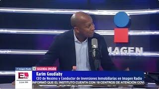 Karim Goudiaby con Francisco Zea en Imagen Radio: lanzamiento Talk Show