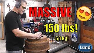 Ultimate DIY Budget Grinder Pedestal Base MIG Welding