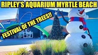 Ripleys Aquarium Festival of the Trees Broadway at the Beach! Christmas Things to do in Myrtle Beach