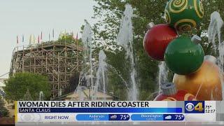 Woman dies after riding rollercoaster