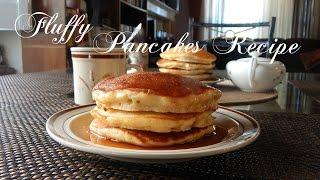 Fluffy Pancakes Recipe | The Sweetest Journey