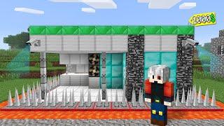 1000$ %100 GÜVENLİ EV - Minecraft