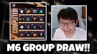 M6 GROUP DRAW WATCHPARTY!! 