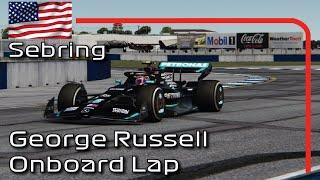 F1 2022 Sebring International Raceway | George Russell Onboard Lap