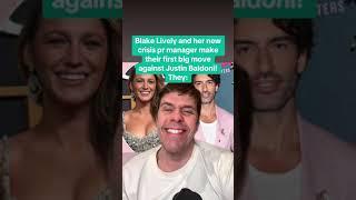 Blake Lively And Her New Crisis PR Manager Make Their First Big Move Against Justin Baldoni! They: