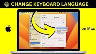 How to Change Keyboard Language in Mac? | Change Language in MacBook Keyboard