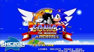 Sonic The Hedgehog 2: Archives (SHC '24 Demo)  Full Playthrough + Extras (1080p/60fps)