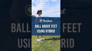 This lie can mess up your shot... unless you know what to do!  공이 발보다 높은 경우 유틸 사용법