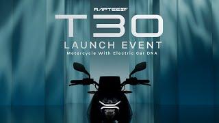 Raptee.HV - T30 Launch Event | India's First High Voltage Motorcycle with electric car DNA