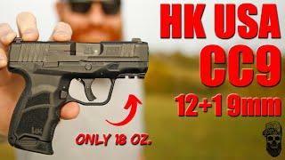 New HK CC9 Micro 9mm First Shots: The Smallest HK Pistol Ever Made