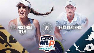 D. C. Pickleball Team vs. Texas Ranchers  | Premier Quarterfinals 2 , Match 2 | MLP Dallas Playoffs