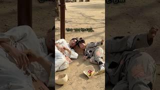 하는 짓도 똑같은 거지의 동생이 생겼다... #한국민속촌 #거지 #shorts